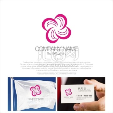 LOGO 標志 櫻花