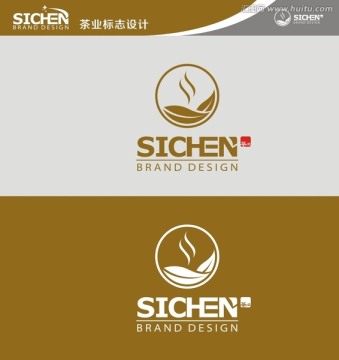 茶業(yè)標志 綠葉