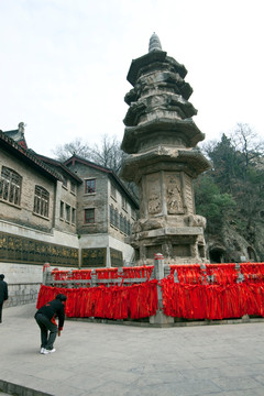 舍利塔 栖霞寺 栖霞山 南京