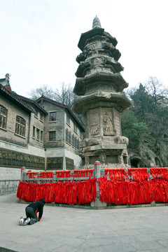 舍利塔 栖霞寺 栖霞山 南京