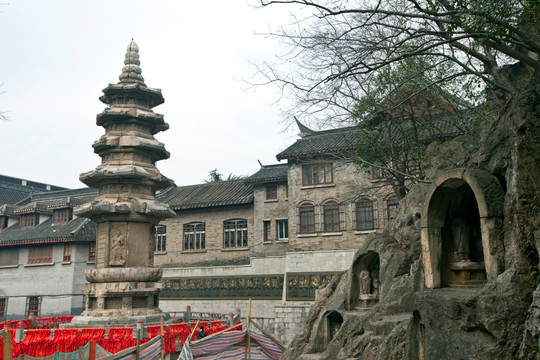 舍利塔 栖霞寺 栖霞山 南京