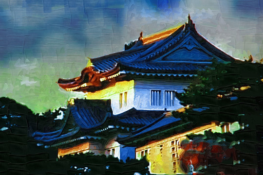 香格里拉建筑