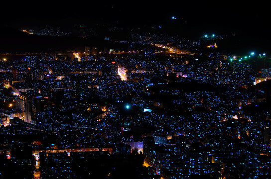 辽宁本溪夜景