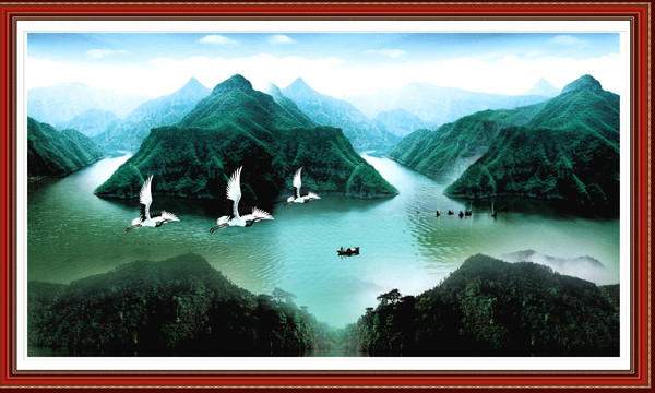 山水風(fēng)景畫