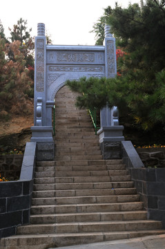 北京怀柔青龙峡上山道牌坊