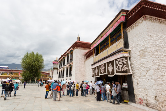 大昭寺藏式建筑