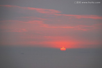 天空 日出 鸽子窝公园日出