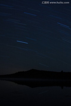 桃山湖夜色