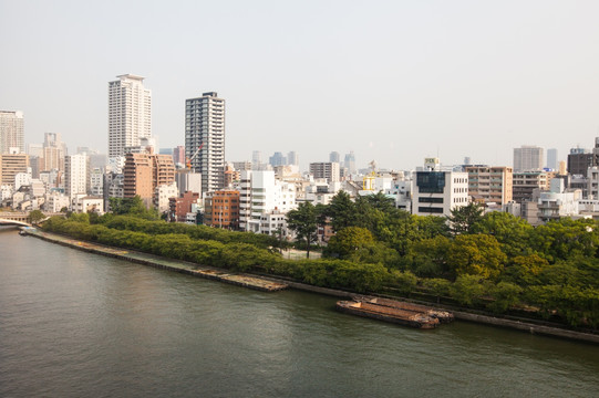 大阪城市风光