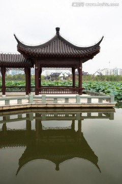 武汉沙湖公园水榭