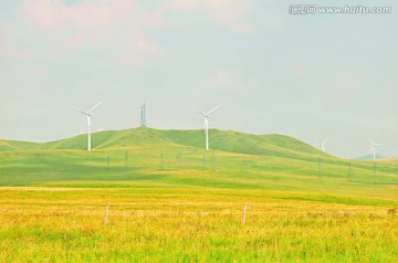 草原 风电