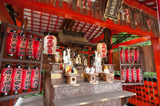 地主神社 神龛