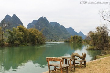 广西阳朔遇龙河