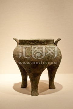 銅鬲 周代 青銅器