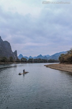 桂林山水漓江风光