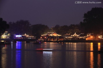 北京后海夜景