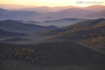 坝上风光 北沟晨景