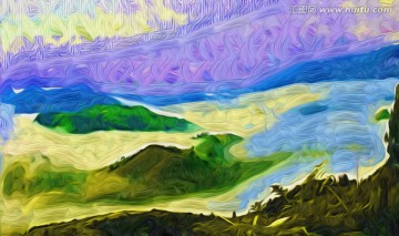 無(wú)框畫(huà) 油畫(huà)