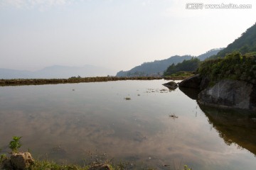 元阳梯田 平静的水田