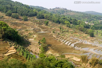 云南元阳 坝达梯田风光