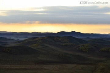 坝上风光 北沟晨景