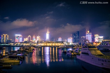 青岛奥帆基地夜景