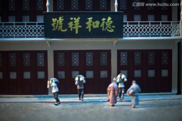 上海历史发展陈列馆 微缩景观