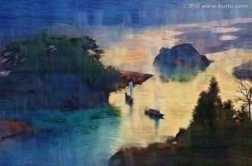 油画