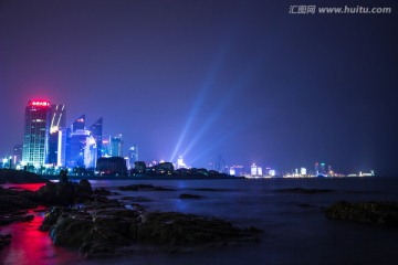 青岛浅海夜景