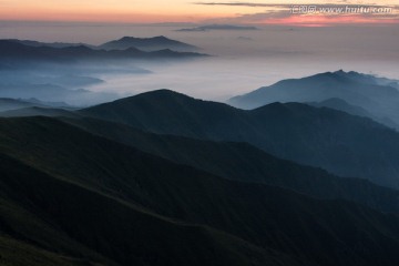 五台山晨曦