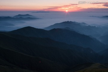 五台山日出