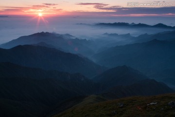 五台山日出