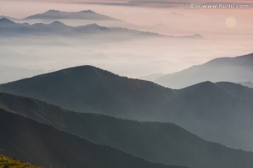 五台山晨雾