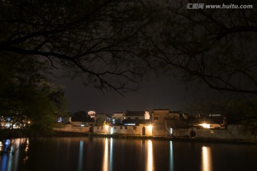 宏村南湖夜色