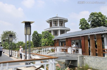 广州生物岛 水墨园