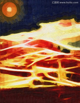 抽象畫(huà)裝飾畫(huà)