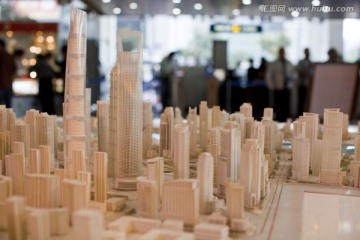 建筑模型 沙盘 现代建筑 城市