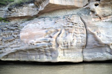 黄河碛口水蚀浮雕壁画