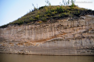 黄河碛口水蚀浮雕壁画