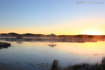 七星湖日出