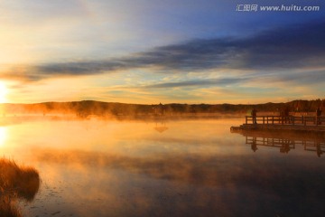 七星湖日出