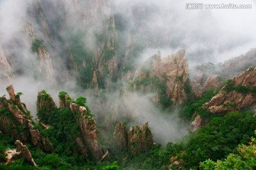 黄山西海峡谷 万仞