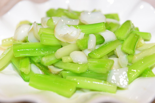 楼外楼 炒菜 百合西芹 著名餐