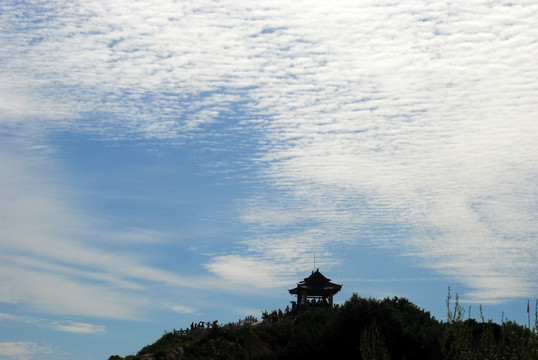 鸽子窝公园 天空 天空云彩