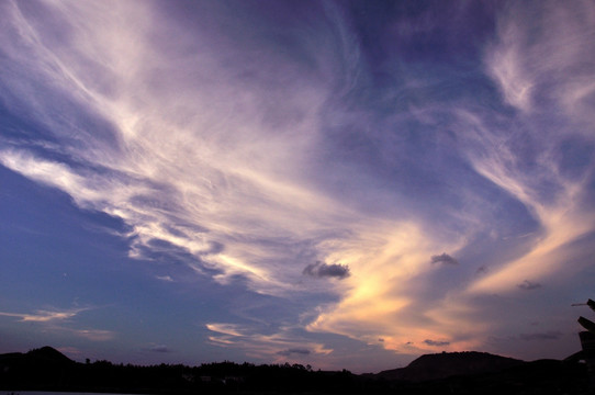 夕阳晚霞