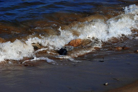 北戴河 沙滩 海水 海边 海浪