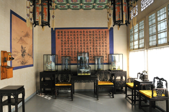 中式建筑室内陈设