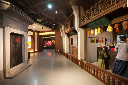 江宁织造博物馆 展厅 蜡像