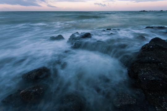 海边晨曦