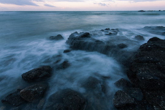 海边晨曦